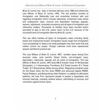 15-Minute Immigration Attorney Email Consultation Packet - Rocket Immigration Petitions